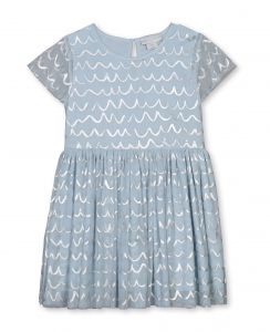 Preview: STELLA MCCARTNEY KIDS Kleid Tüll - blau
