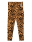 Preview: MINI RODINI Leggings Leopard - beige