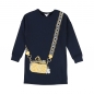 Preview: LITTLE MARC JACOBS Sweatkleid - indigo blau