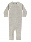 Preview: FUB Woll Strampler - light grey