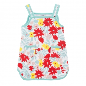 Preview: PETIT BATEAU Kleid Blumen - bunt