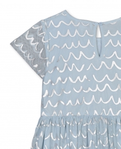 Preview: STELLA MCCARTNEY KIDS Kleid Tüll - blau