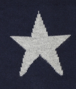 Preview: TICKET TO HEAVEN Mütze Stern - navy