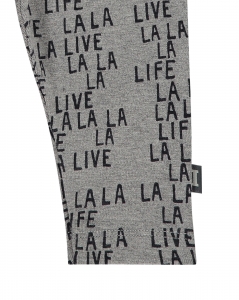 Preview: IMPS & ELFS Leggings - grey melange