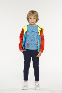 Preview: BILLYBANDIT T-Shirt - blaumeliert