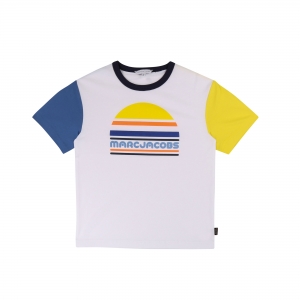 Preview: LITTLE MARC JACOBS T-shirt - weiss gelb