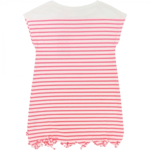 Preview: BILLIEBLUSH Kleid Streifen - pink