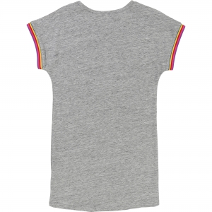 Preview: LITTLE MARC JACOBS T-Shirt Kleid - graumeliert