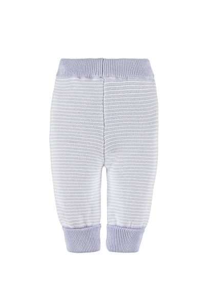 BELLYBUTTON Strick Babyhose gestreift - grau
