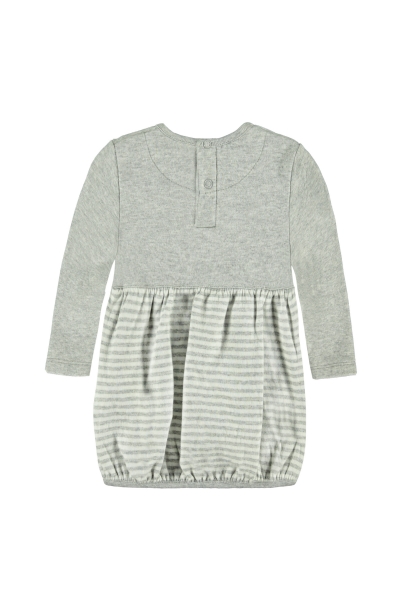 BELLYBUTTON Babykleid - weiss/grau