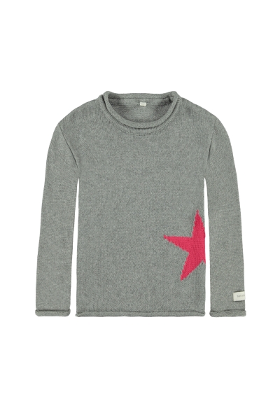 BELLYBUTTON Stricktunika - grau