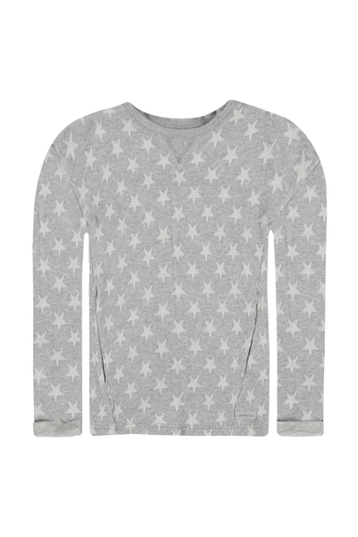 BELLYBUTTON Kleid mit Sternchen - grau