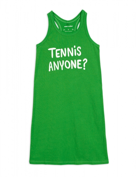 MINI RODINI Kleid Tennis - grün