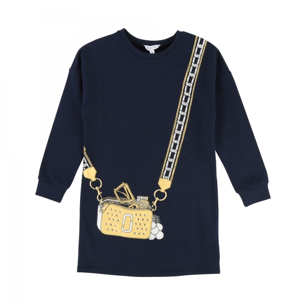 LITTLE MARC JACOBS Sweatkleid - indigo blau