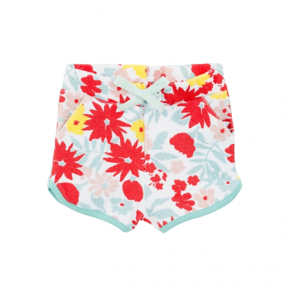 PETIT BATEAU Shorts Blumen - bunt