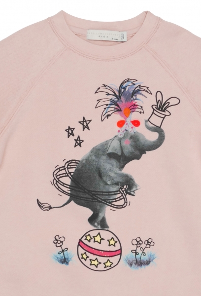 STELLA MCCARTNEY KIDS Sweatshirt Elephant
