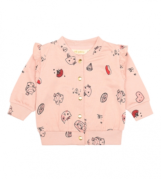 SOFT GALLERY Sweatjacke - peach