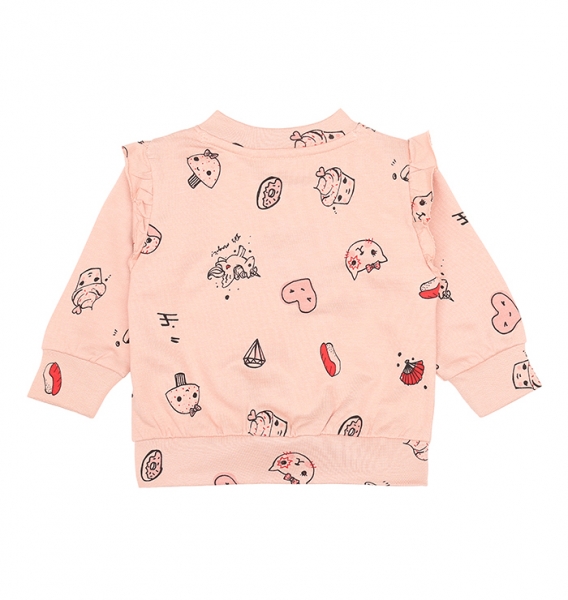 SOFT GALLERY Sweatjacke - peach