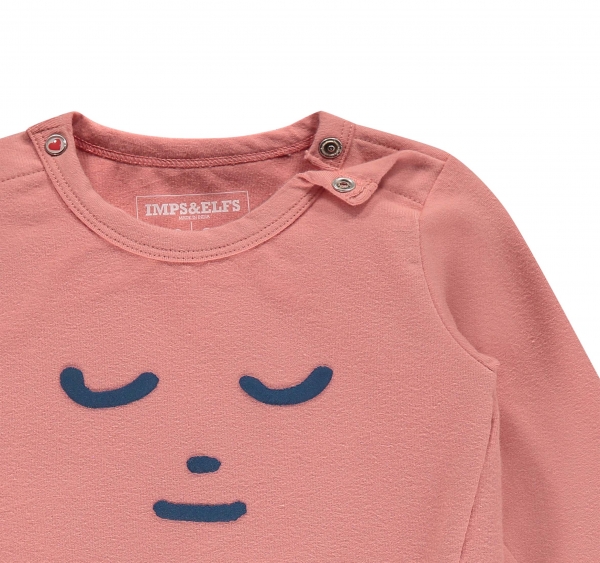 IMPS & ELFS Langsarm Shirt - dusty pink