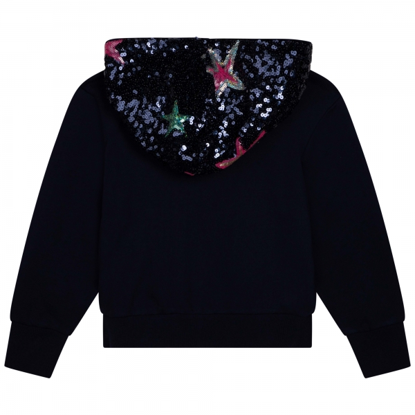 BILLIEBLUSH Kapuzenjacke Pailletten - marine