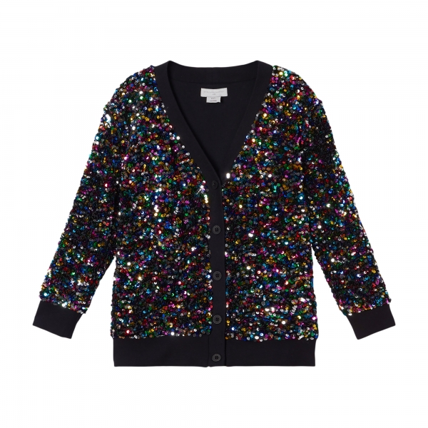 STELLA MCCARTNEY KIDS Cardigan Pailleitten - bunt