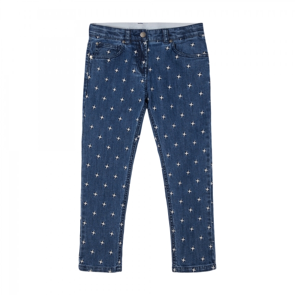STELLA MCCARTNEY KIDS Jeans Stars - blau