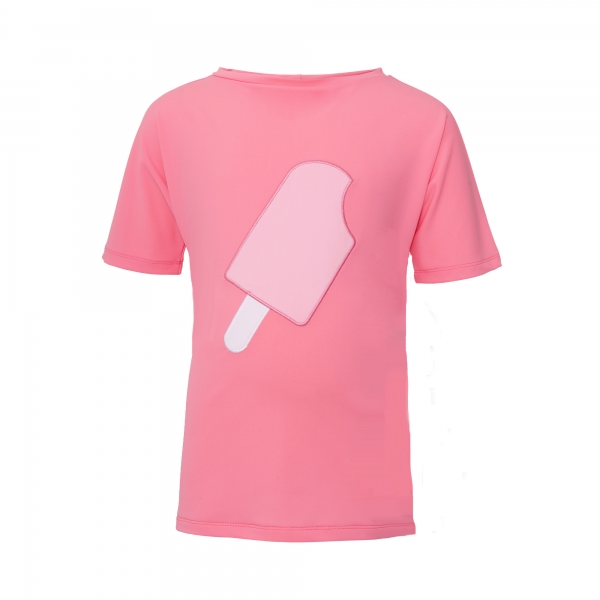 PETIT CRABE UVP Swimshirt - watermelon