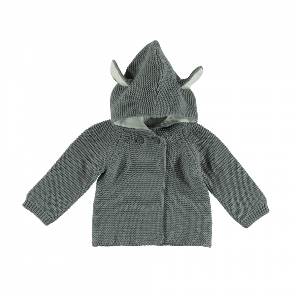 STELLA MCCARTNEY KIDS Strickjacke - grau
