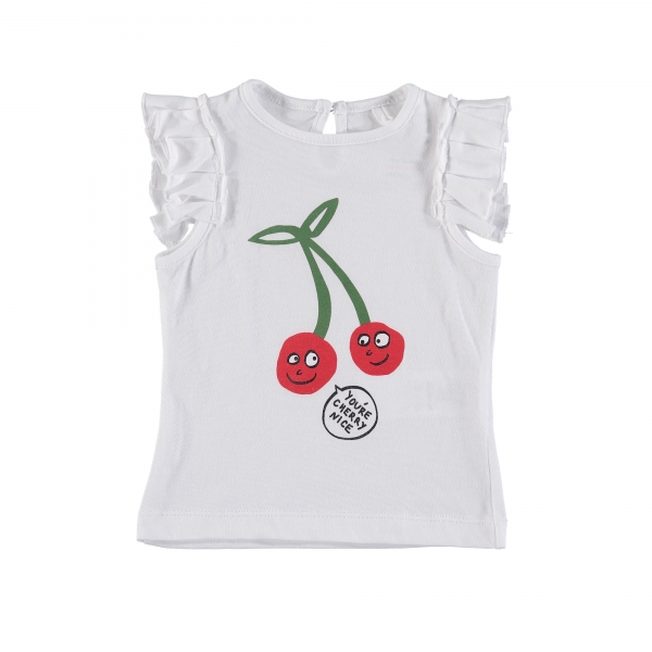 STELLA MCCARTNEY KIDS T-Shirt Baby Kirschen