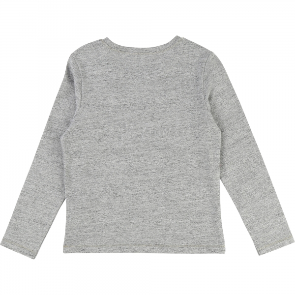 LITTLE MARC JACOBS Langarmshirt - graumeliert